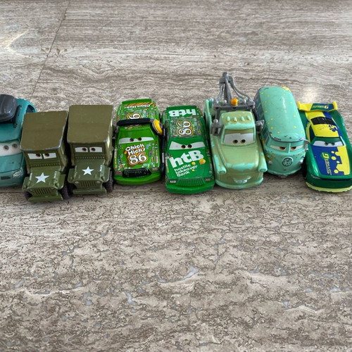 Mac Queen toy cars used, pack of over 45 pieces