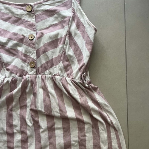 Summer cotton striped dress like new