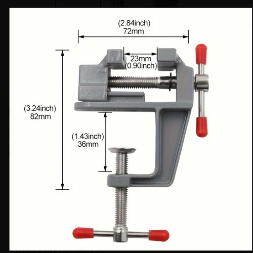 Adjustable mini vise new aluminum alloy