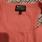 Body Action pink women's top, size S