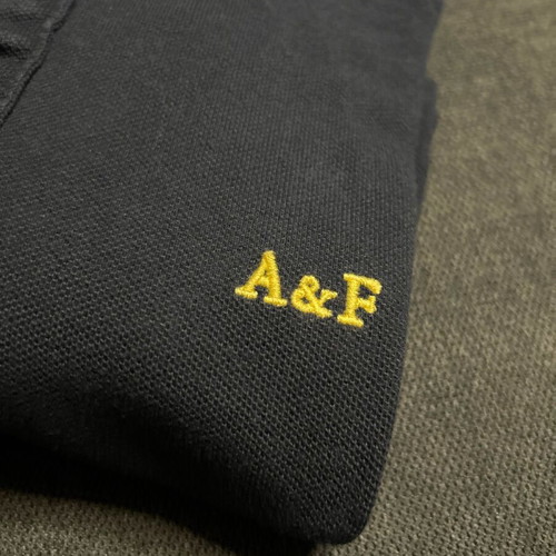 Abercrombie & Fitch men's blue short-sleeve polo like new