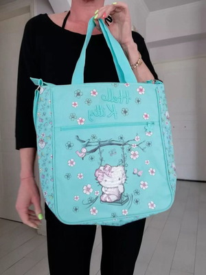Τσάντα ώμου Hello Kitty Sanrio καινούργια, τυρκουάζ