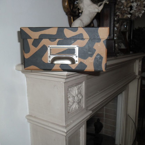 Leopard box like new 31 x 21 x 10cm