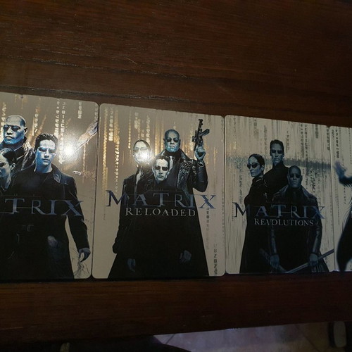 the matrix steelbook collection 4k