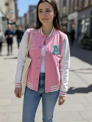 Jacket spring girls Zara pink like new, size 14 (164)