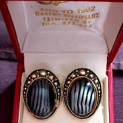 Vintage earrings from the 1960s like new