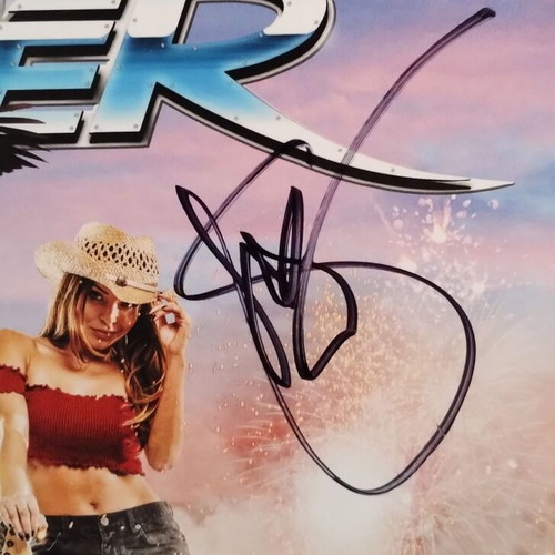 Steel Panther Heavy Metal Rules LP limited edition signed
