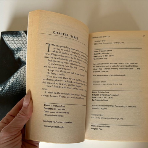 Fifty Shades of Grey books 1 and 2 used, English