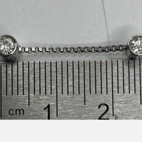 Swatch Bijoux Lustro Long Necklace stainless steel, like new