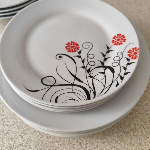 Dinnerware set 14 pieces plates