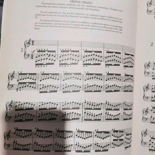 Hanon The Virtuoso Pianist in 60 Exercises Almost New Book