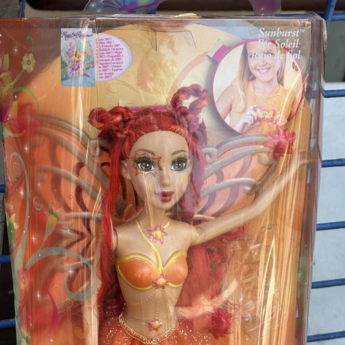 Barbie Fairytopia Magic of the Rainbow Sunburst collectible doll new sealed