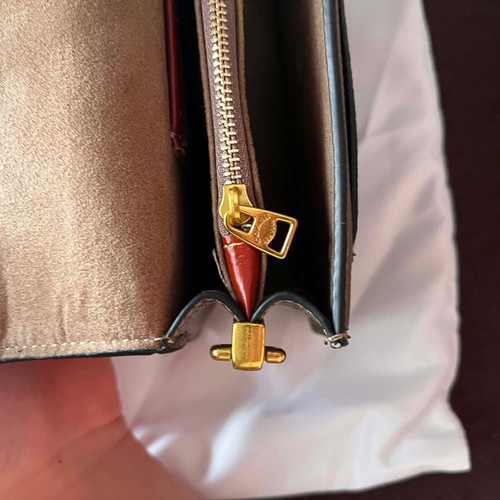 Coach crossbody bag like new, beige and brown
