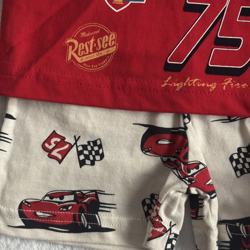 Children's sets Like brand new, size 1, red multicolor