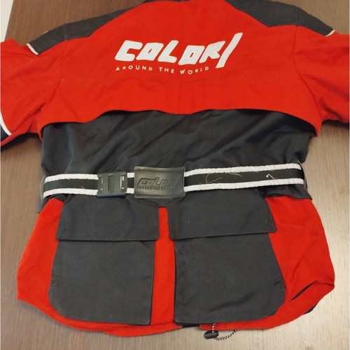 Colori Planet Moto Jacket used with protective inserts