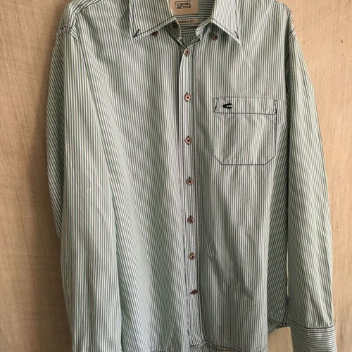 Camel Active striped shirt size L like new, 100% cotton