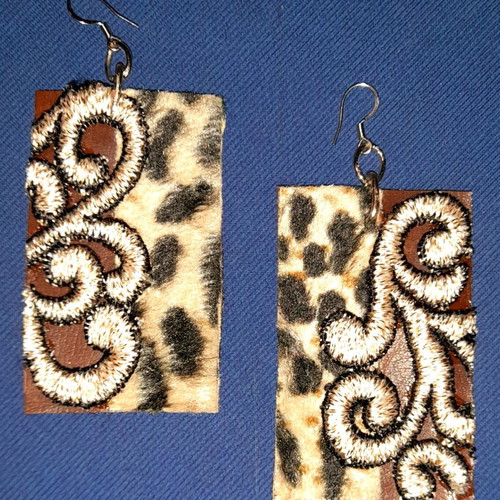 Handmade earrings with stainless hypoallergenic hook multicolored made to order