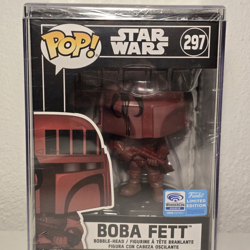 Funko POP! Star Wars Boba Fett #297 Wondercon Anaheim 2020 Limited Edition new