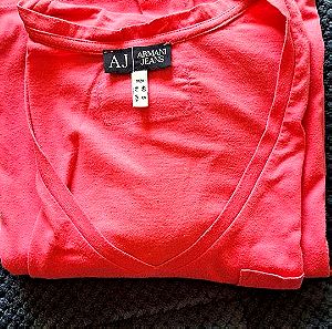 Armani jeans Ροζ φόρεμα small καλοκαιρινό