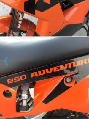 KTM 950 Adventure used motorcycle 2008, 64,000 km, petrol
