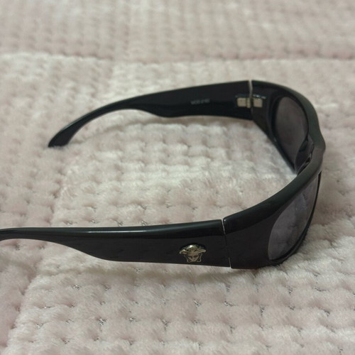 Versace sunglasses like new, black, collectible with Medusa logo