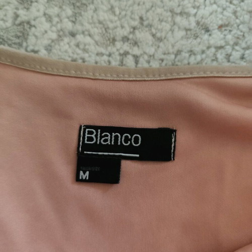 Blanco lace bodysuit pink medium like new
