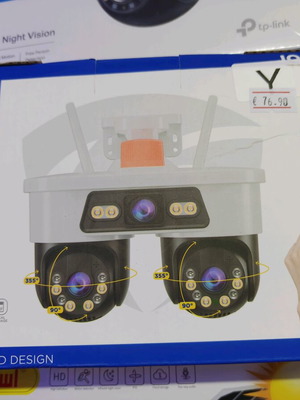 Double wifi robotic camera new
