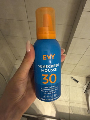 Evy Sunscreen Mousse new, unused