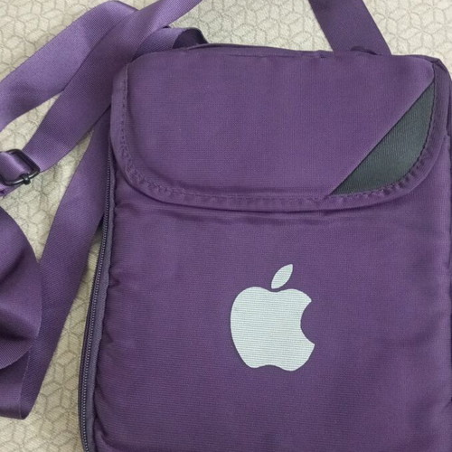 Tablet bag used, purple