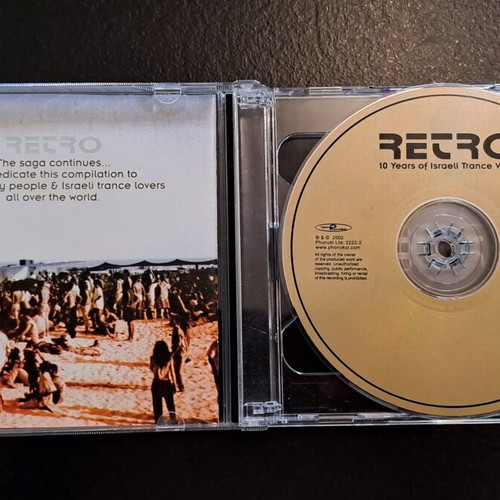Retro 10 Years of Israeli Trance Vol. 2 double CD Phonokol 2002