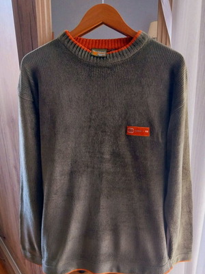 Vintage Billabong Spec 73 sweater like new, green-orange