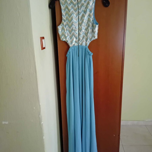 Lynne turquoise dress new, size S