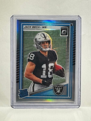 2025 Panini Donruss Optic Football Jack Bech Silver #211 new