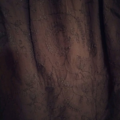 S.Oliver Midi Dress like new chocolate color with textured details