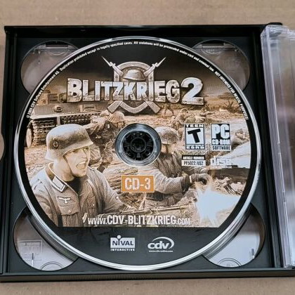 Blitzkrieg 2 PC CD-ROM like new, small box