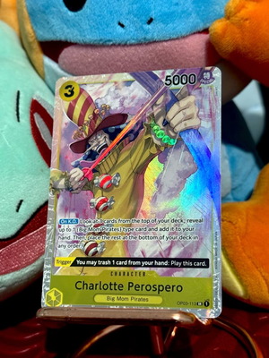 One Piece TCG Charlotte Perospero σαν καινούργιο