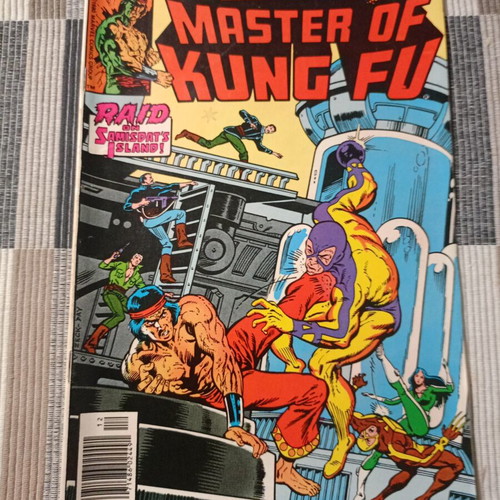 Master of Kung Fu #95 comic used, Marvel 1980