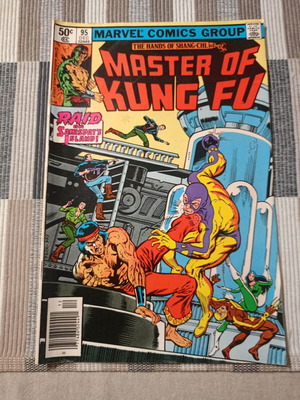 Master of Kung Fu #95 comic used, Marvel 1980