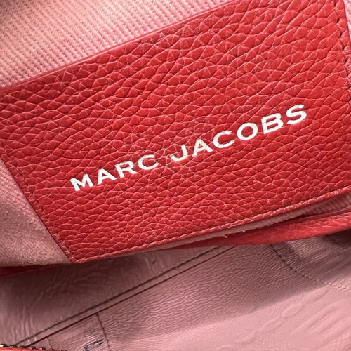 Marc Jacobs The Tote Bag small handbag used, red leather
