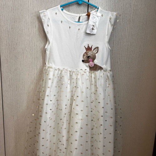 Children's dress and hairbands new, Orchestra size 128 cm