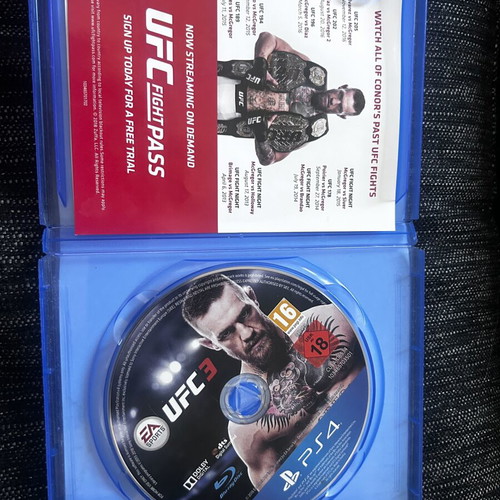 UFC 3 PS4 game