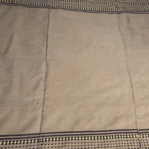 Woven blanket new, all-wool on the loom