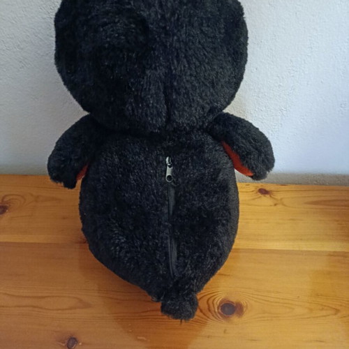 Talking Penguin plush toy like new, interactive and alarm clock