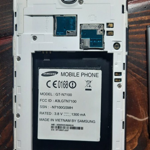 Mobile phone used, not working