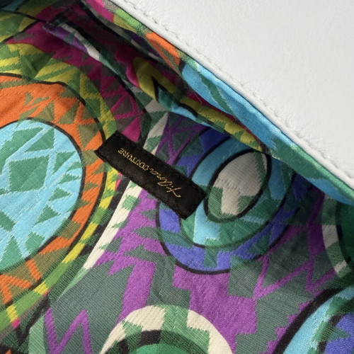 Anima Celeste Oversized Clutch by t•Ana Couture in Blue