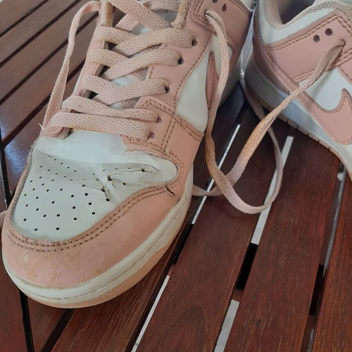 Nike sneakers used, size 38, pink