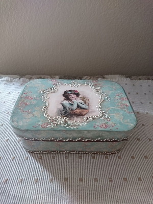 Handmade vintage province style box new, cardboard