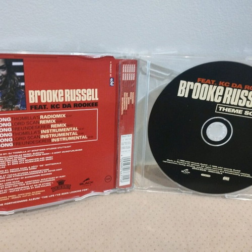 Brooke Russel feat KC Da Rookee Theme Song CD Single like new