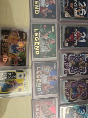 Panini Contenders Legends of Euroleague and Sofoklis Schortsianitis Cards like new