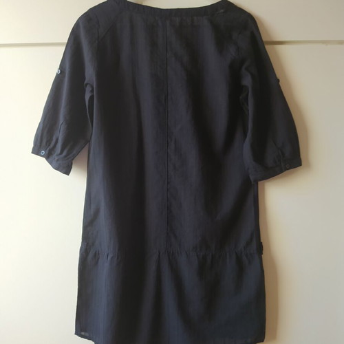 Bershka tunic shirt black with short sleeves like new
